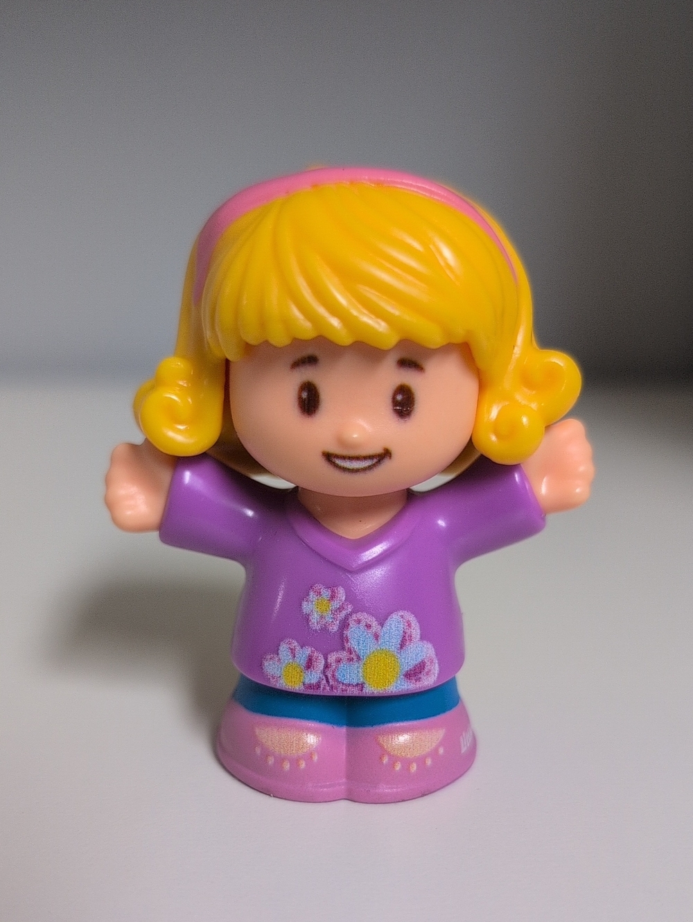 🩵3/$20🩵 Little People Blonde Girl 2016 Mattel Dark Variation